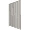 Ekena Millwork 19 5/8in. W x 19 5/8in. H Wigan EnduraWall Decorative 3D Wall Panel Covers 2.67 Sq. Ft. WP20X20WGDST - alternate 2